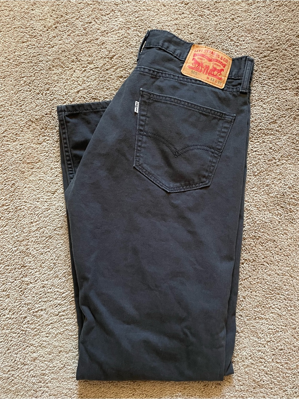 Levi's Slim Straight Men's Jeans in Black